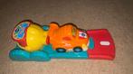 Vtech toet toet auto lanceerbaan met raceauto, Ophalen of Verzenden, Zo goed als nieuw, 2 tot 4 jaar