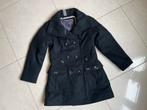 * RESET *  wollen jas/ mantel /trenchcoat zwart mt. 128, Reset, Meisje, Ophalen of Verzenden, Zo goed als nieuw