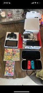 Switch, Spelcomputers en Games, Spelcomputers | Nintendo Switch, Ophalen, Zo goed als nieuw, Met 2 controllers, Switch Original