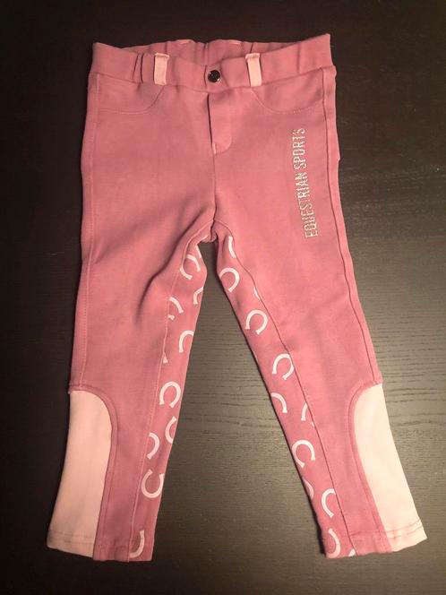 Roze Rijbroek Mt 104 QHP Bobby Silliconen Grip Paardrijbroek, Dieren en Toebehoren, Paardrijkleding, Gebruikt, Kinderen, Onderkleding