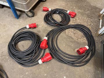 3x Titanex II Krachtstroom kabel 16a beschikbaar voor biedingen