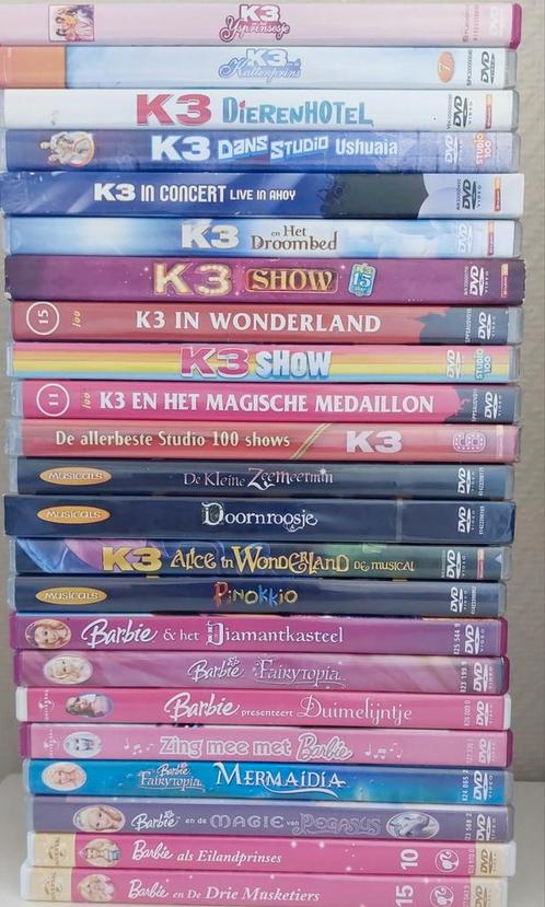 Dvd's K3 Barbie, Cd's en Dvd's, Dvd's | Kinderen en Jeugd, Zo goed als nieuw, Film, Ophalen of Verzenden
