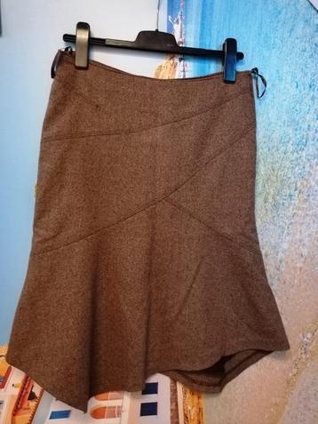 Divided asymmetrische rok, bruin, S, H&M, nieuwstaat beschikbaar voor biedingen