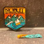 IScout 2022 badge en naambandje (ook los te koop), Ophalen of Verzenden, Gebruikt, Embleem, Speld of Insigne