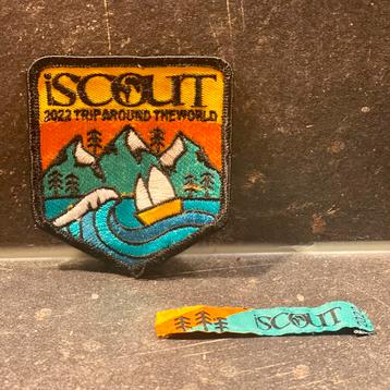 IScout 2022 badge en naambandje (ook los te koop) beschikbaar voor biedingen