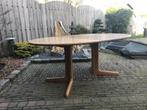 Gudme ronde ovale uitschuifbare tafel deens design eiken, Ophalen