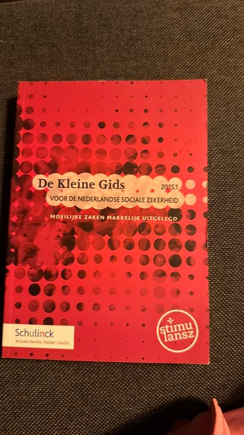De kleine gids voor de Nederlandse sociale zekerheid 2015.1, Boeken, Wetenschap, Zo goed als nieuw, Verzenden