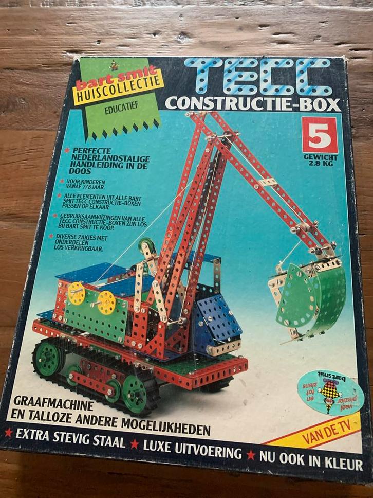 Bart Smit TECC Constructie-Box - Vintage Speelgoed, Kinderen en Baby's, Speelgoed | Duplo en Lego, Gebruikt, Lego, Complete set