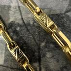 Prachtige 14 karaats gouden monte carlo ketting, Sieraden, Tassen en Uiterlijk, Kettingen, Ophalen of Verzenden, Nieuw, Goud