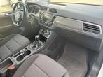 Volkswagen Touran 2.0 TDI SCR AUTOMAAT / DAELER ONDERHOUDEN, Auto's, Stof, 4 cilinders, 150 pk, Wit