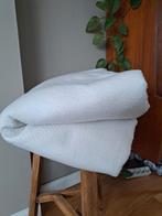 XL deken crème kleurig 240*250 cm, Wit, Tweepersoons, Ophalen of Verzenden, Deken of Dekbed