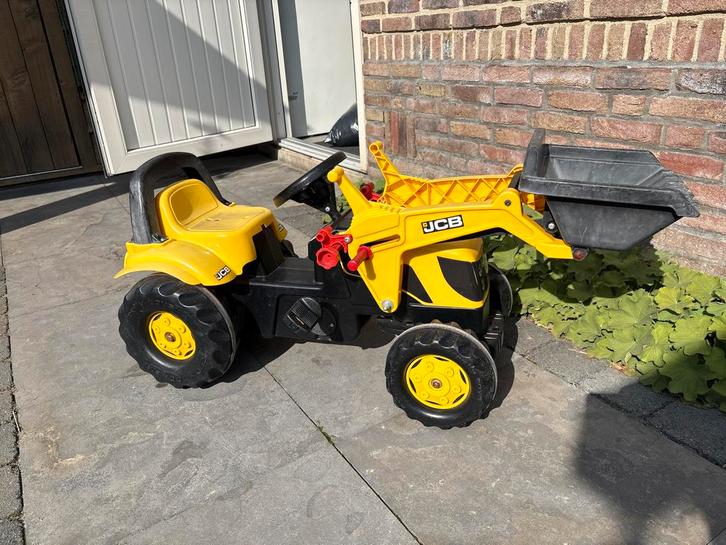 JCB Traptractor, nog netjes!, Kinderen en Baby's, Speelgoed | Buiten | Voertuigen en Loopfietsen, Gebruikt, Trapvoertuig, Ophalen