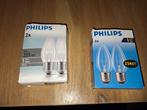 3 Philips kaarslampjes, 25 Watt, helder, fitting E27, Minder dan 30 watt, Gloeilamp, Nieuw, E27 (groot)