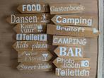 Wegwijs bordjes bruiloft of feest!, Ophalen of Verzenden, Versiering, Geboorte of Huwelijk