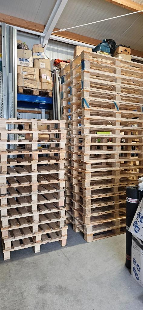 EURO Pallets  groot en klein z.g.a.n, Doe-het-zelf en Verbouw, Hout en Planken, Zo goed als nieuw, Pallet, Overige houtsoorten