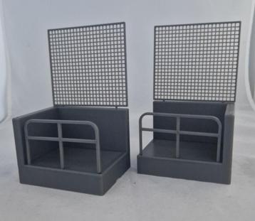 Pitwall End parts L & R carerra Ninco scalextric beschikbaar voor biedingen