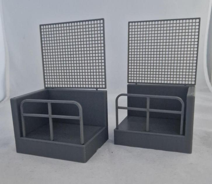 Pitwall End parts L & R carerra Ninco scalextric, Kinderen en Baby's, Speelgoed | Racebanen, Nieuw, Onderdelen, Handmatig, Overige merken