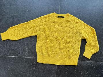 Gele gebreide trui Vero Moda beschikbaar voor biedingen