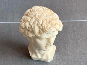 Buste David Michelangelo A.Gianetti - 11,5 cm- Beeld Kunst beschikbaar voor biedingen