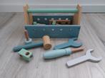 Houten speelgoed little dutch gereedschapskist blauw L694, Ophalen of Verzenden, Zo goed als nieuw