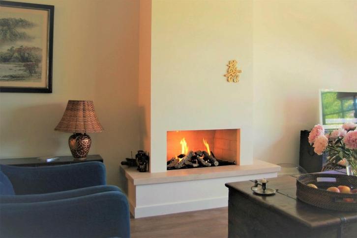 openhaard inbouwhaard houthaard zelfbouwhaard schouwhaard, Huis en Inrichting, Woonaccessoires | Overige, Nieuw, Ophalen