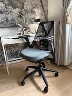 Herman Miller Sayl Bureaustoel - Zwart Aluminium, Huis en Inrichting, Bureaustoelen, Ophalen, Zwart, Zo goed als nieuw, Bureaustoel