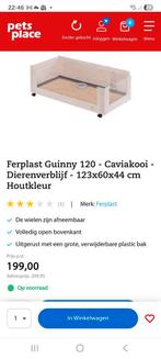 Ferplast Guinny 120 - Caviakooi, Ophalen, 110 cm of meer, Kooi, Minder dan 60 cm