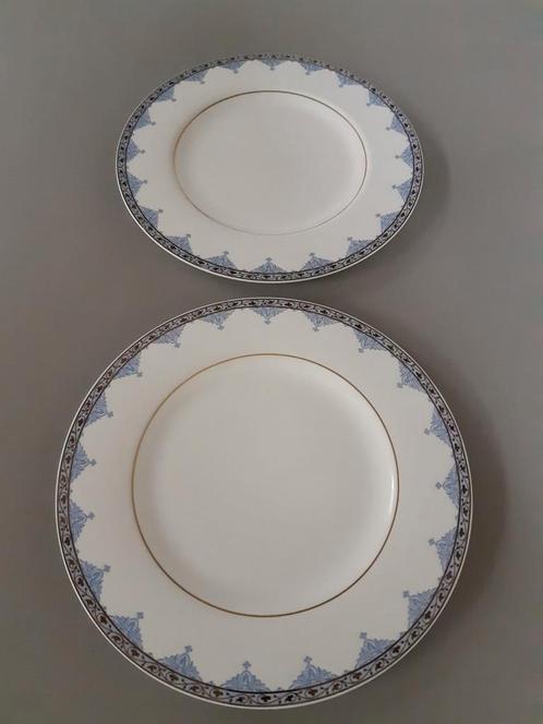 2 Dinerborden Villeroy & Boch Azurea Nieuw, Huis en Inrichting, Keuken | Servies, Nieuw, Bord(en), Overige stijlen, Porselein