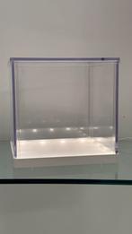 Ikea design Synas kunststof en plexiglas vitrine box kubus, ., Ophalen of Verzenden, Zo goed als nieuw, .
