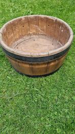 Antieke / vintage / brocante houten kaaston / met pers, Ophalen of Verzenden