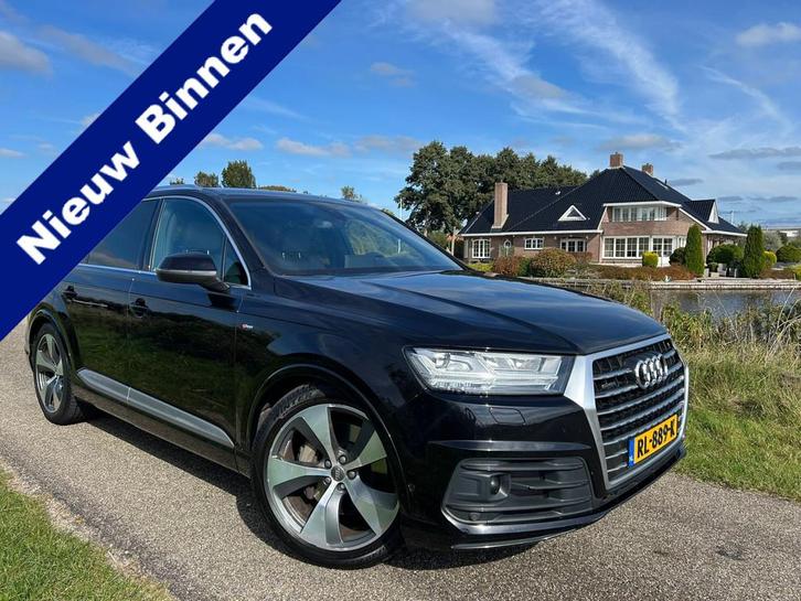 Audi Q7 3.0 TDI 272 PK quattro Pro Line + 7persoons / S-Line, Auto's, Audi, Bedrijf, Te koop, Q7, 4x4, ABS, Achteruitrijcamera