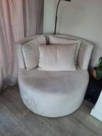 Loveseat velvet beige, Huis en Inrichting, Ophalen, Nieuw, Tweepersoons, Minder dan 150 cm