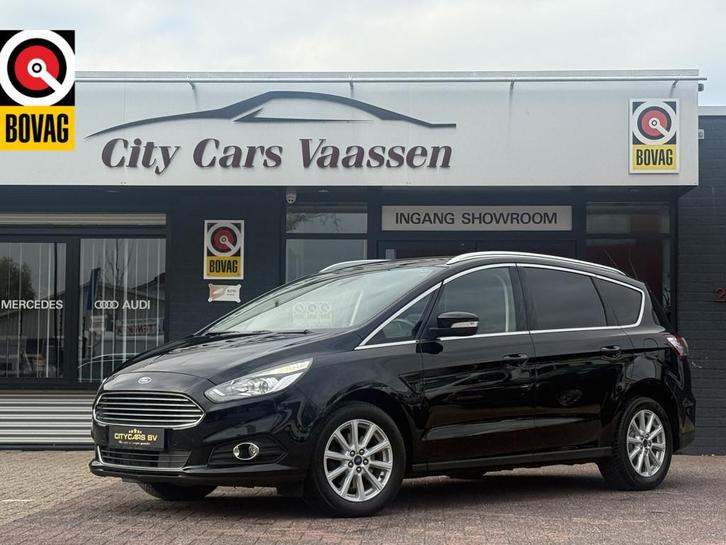 Ford S-Max 1.5 Titanium 7p. 161 pk navigatie climate ctr cru, Auto's, Ford, Bedrijf, Te koop, S-Max, ABS, Airbags, Airconditioning