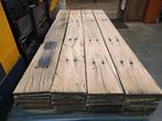 Spoorplanken / wagondelen oud eiken Diverse lengtes, Doe-het-zelf en Verbouw, Hout en Planken, Gebruikt, Eiken, Plank