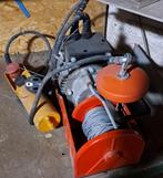 Electrische Lier, Doe-het-zelf en Verbouw, Lieren en Takels, Ophalen, Gebruikt, Elektrisch