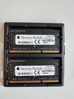 2 Maal Apple Memory 4GB 1Rx8 PC3L-128000S-11-11-B2, Computers en Software, RAM geheugen, Gebruikt, DDR3, Ophalen of Verzenden