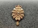 Canadian  Forces  - Tri Service  Cap Badge., Verzamelen, Ophalen of Verzenden, Landmacht, Amerika, Embleem of Badge