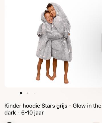 Glow in the Dark Kinder Hoodie 6-10 jaar beschikbaar voor biedingen