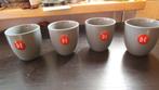 douwe egberts kop grijs, Ophalen of Verzenden, Zo goed als nieuw, Koffie, Douwe Egberts