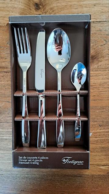 Fontignac bestekset, 4 delig,  NIEUW, 6 sets beschikbaar beschikbaar voor biedingen