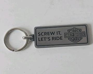 Orginele sleutelhanger Harley Davidson winter 2014 2015 rvs beschikbaar voor biedingen