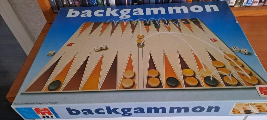 backgammon, Een of twee spelers, Ophalen of Verzenden, Zo goed als nieuw, Jumbo
