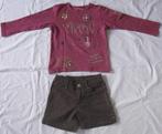Frendz shorts en Name it longsleeve maat 116, Ophalen, Gebruikt, Meisje, Setje