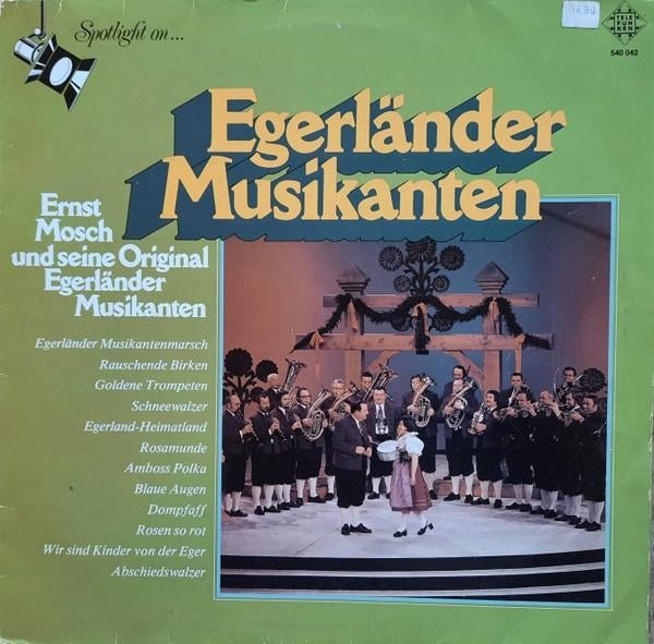 Ernst Mosch - Egerländer Musikanten LP, Cd's en Dvd's, Ophalen of Verzenden, Gebruikt, 12 inch