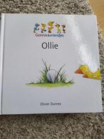Prentenboek Gonnie het Gansje - Ollie - ZGAN  Olivier Dunrea, Boeken, Ophalen of Verzenden, Zo goed als nieuw, 3 tot 4 jaar