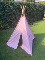 Tipi tent roze, Kinderen en Baby's, Speelgoed | Buiten | Speelhuisjes, Ophalen, Zo goed als nieuw, Overige materialen