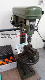 Kolomboormachine + 7 nieuw schachtboren 14/20 mm + klem, Doe-het-zelf en Verbouw, Gereedschap | Boormachines, Ophalen, Gebruikt