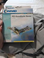 Pci geluidskaart stereo, Computers en Software, Ophalen of Verzenden, Zo goed als nieuw