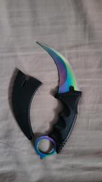Prachtig Karambit Mes met Regenboogkleur, Ophalen of Verzenden