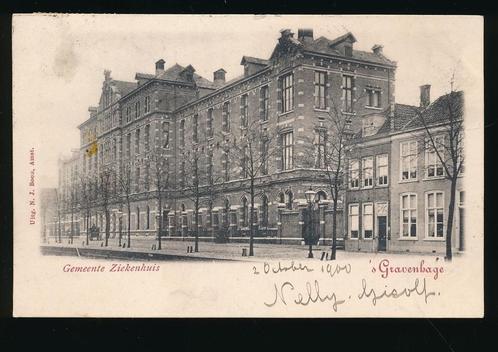 ’s Gravenhage – Gemeente Ziekenhuis - KRST005-3125, Verzamelen, Ansichtkaarten | Nederland, Gelopen, Zuid-Holland, Voor 1920, Verzenden